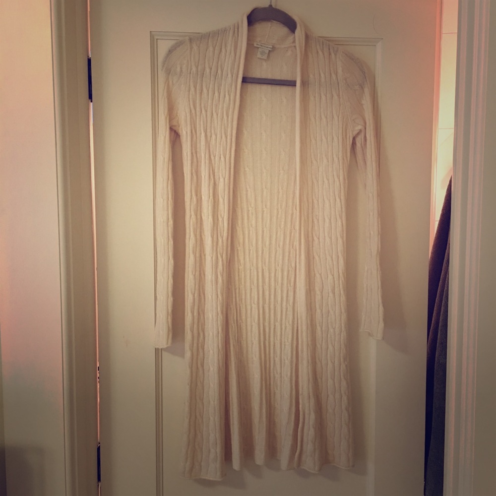 White + Warren Cashmere Cardigan