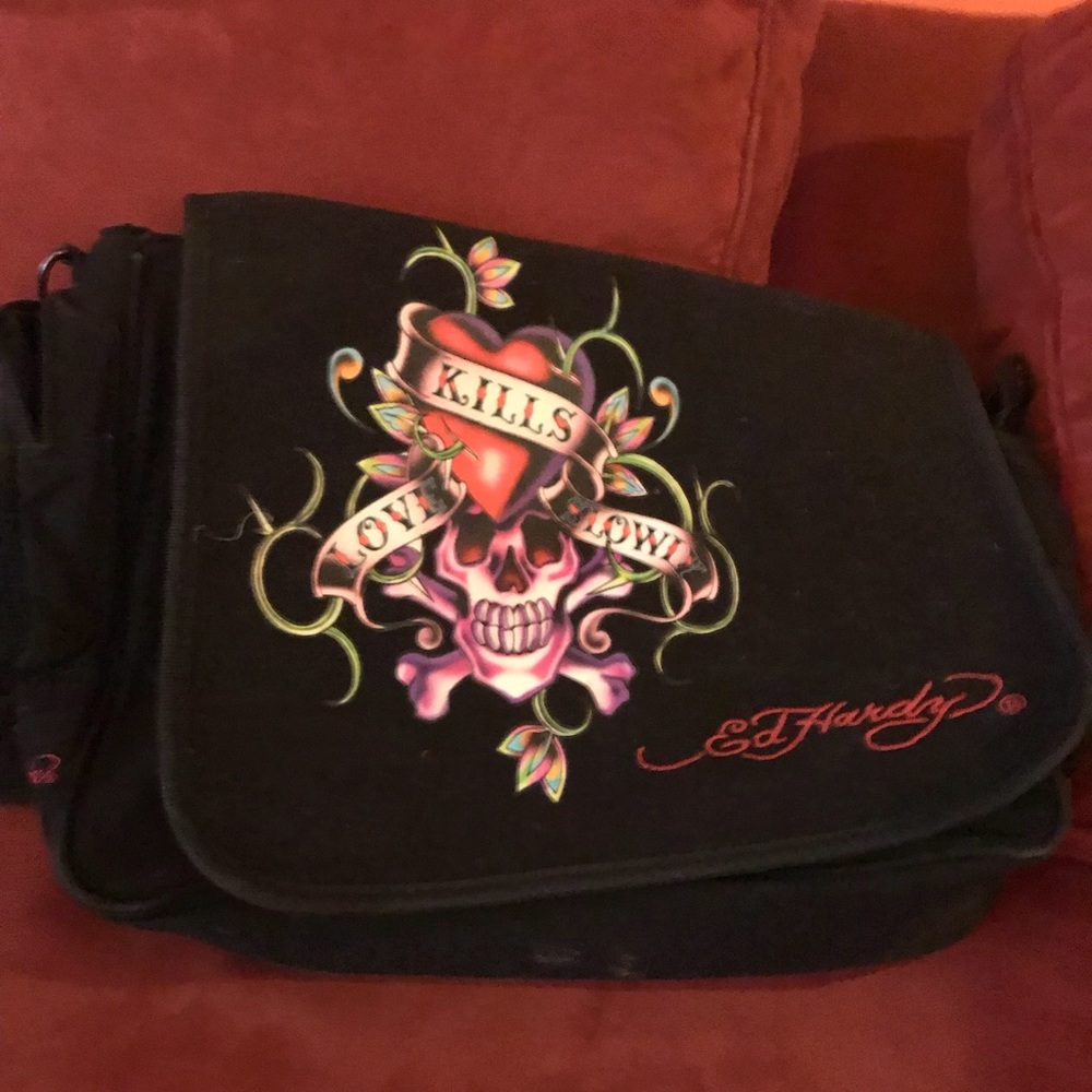 Ed Hardy messenger bag