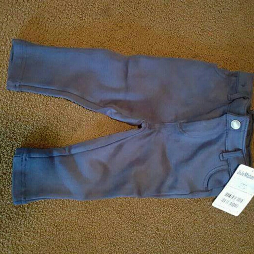 Blue sketchy pants