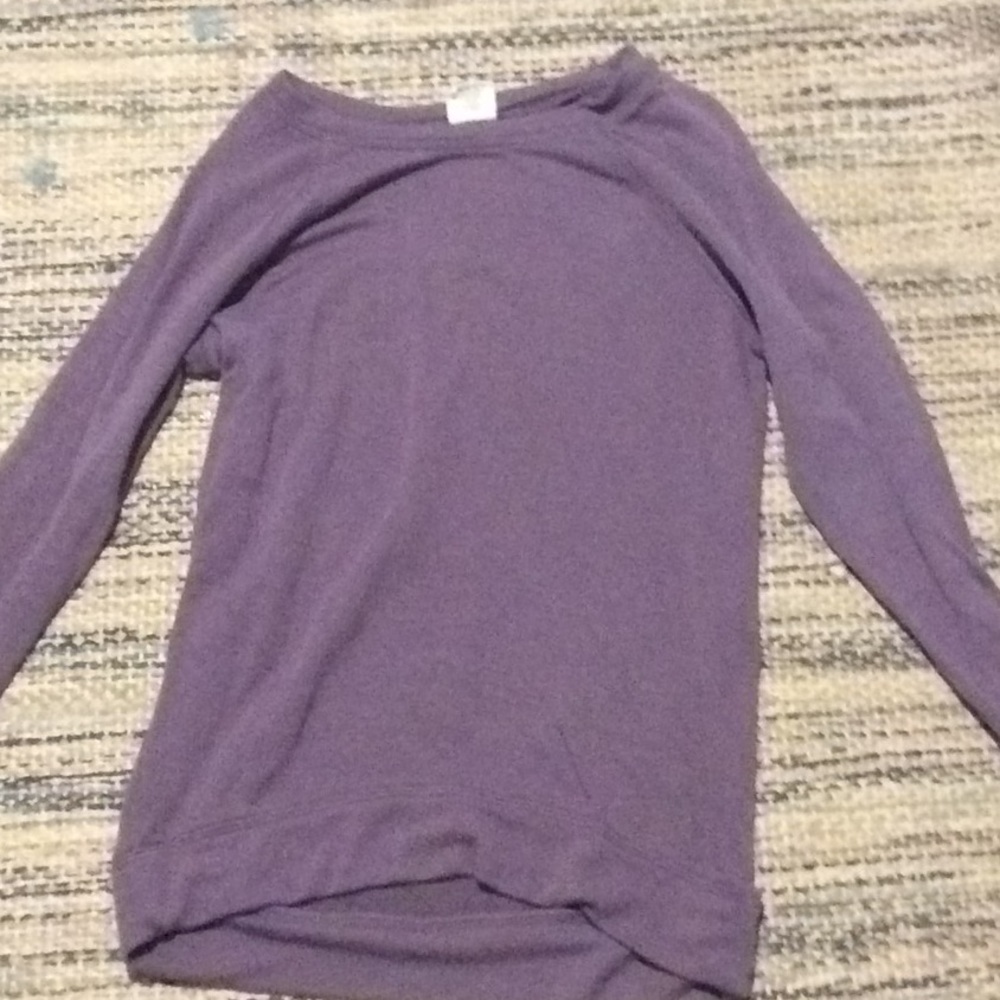 Essential’s purple sweater! Kids Medium