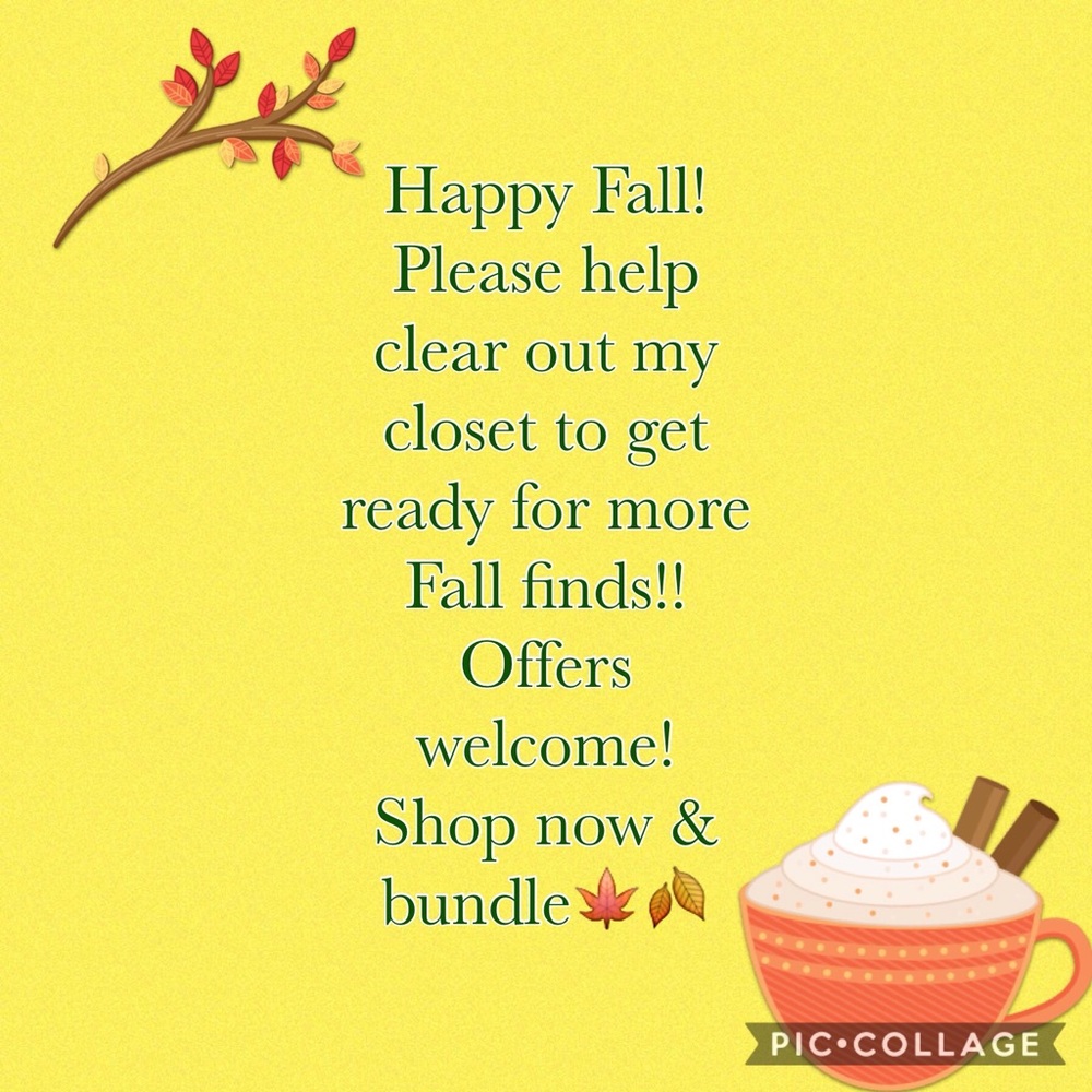 Great Fall Deals🍁🍂