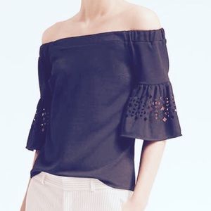 Banana Republic Off-Shoulder Top
