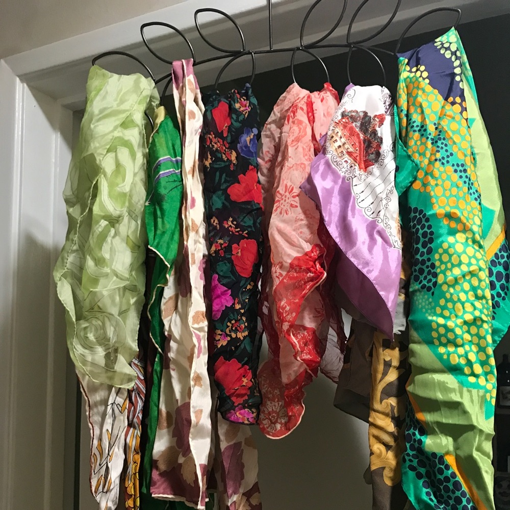 Vintage silk scarves!