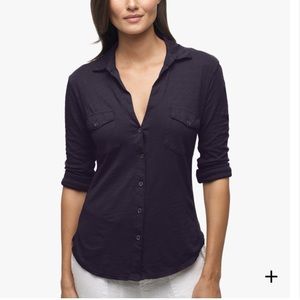 James Perse side panel shirt