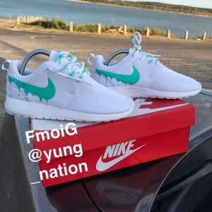 Custom Nike Roshe Runs "Drip" Any Sz/ Color'