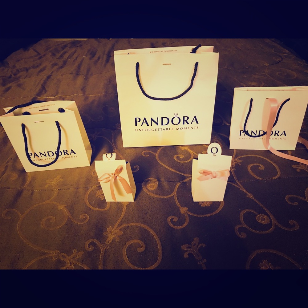 Pandora gift bags🛍🎁🎀