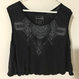 Free people sleeveless top XS