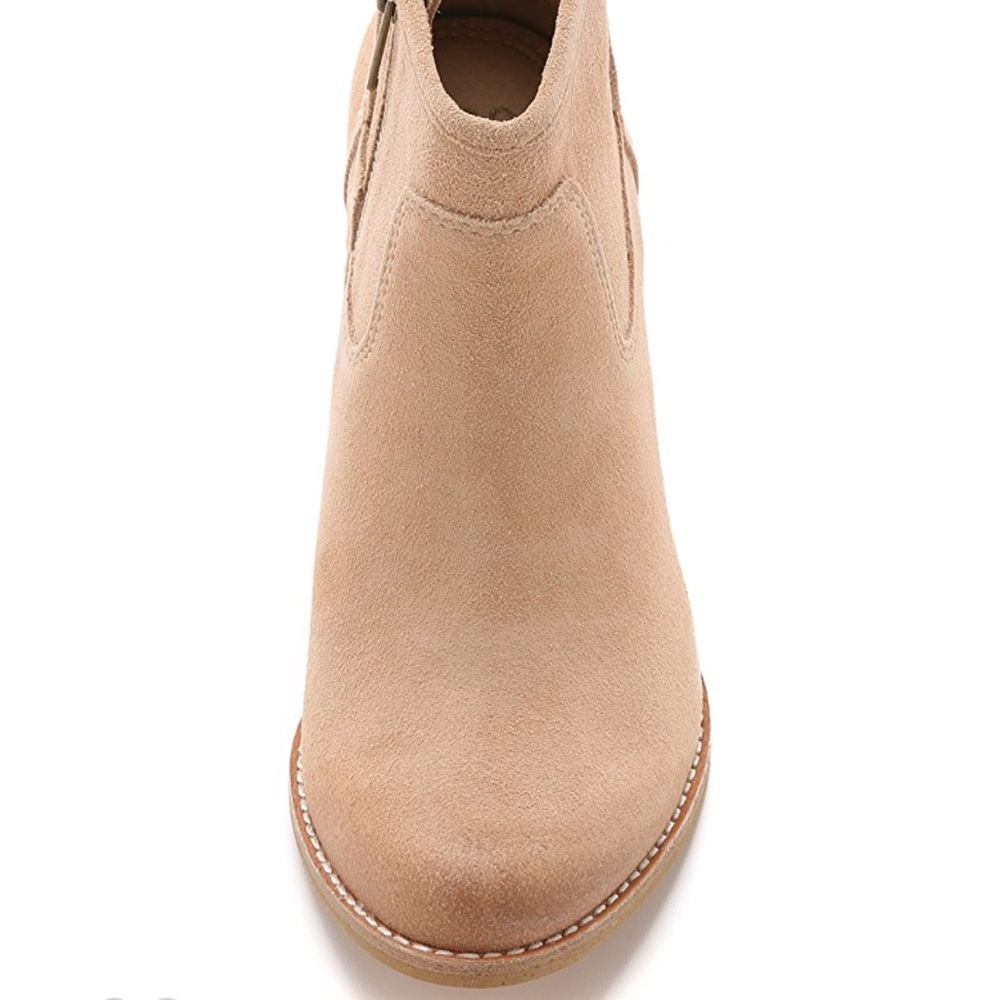 Cowhide Suede Booties - Picture 5 of 5