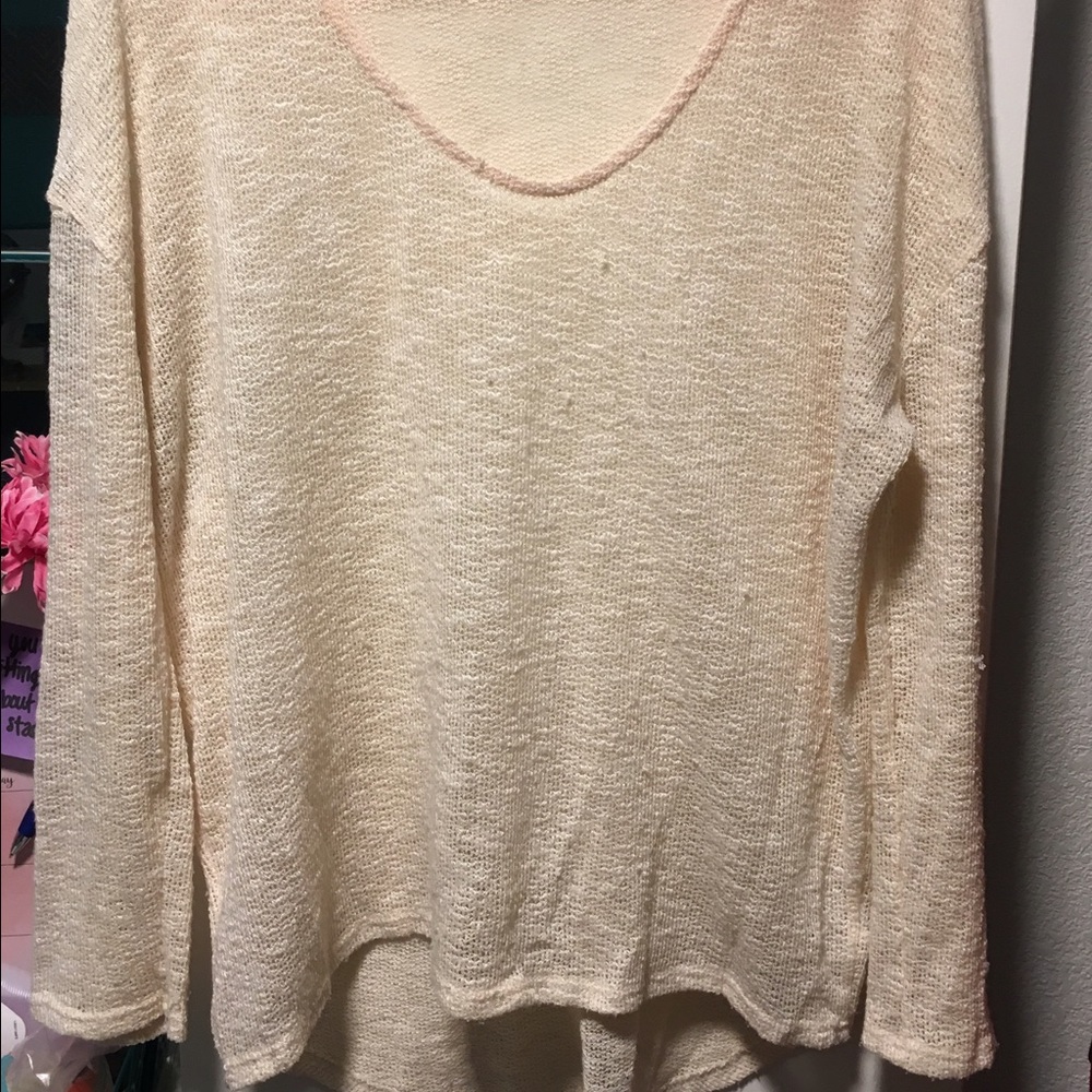 Pale pink sweater