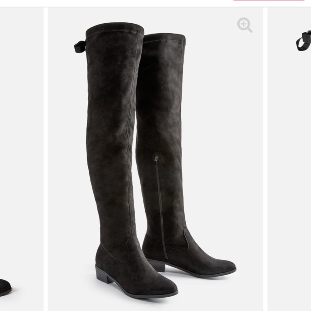 Orli Flat Boot in Black size 6.5