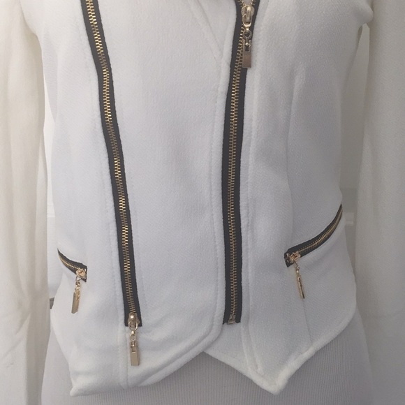 Hot! Moto Jacket in White! - Picture 4 of 6