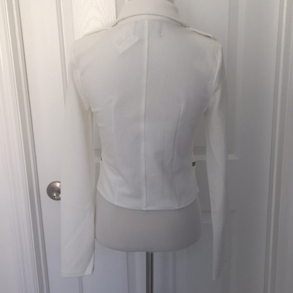Hot! Moto Jacket in White! - Picture 5 of 6