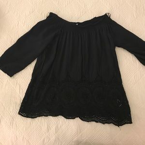 Off the shoulder blouse