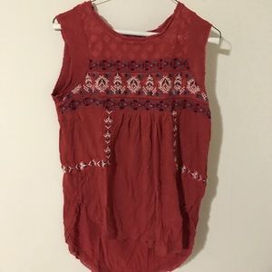 Free people sleeveless top