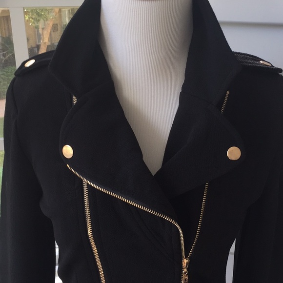 Hot! Moto Jacket in Black! - Picture 2 of 6