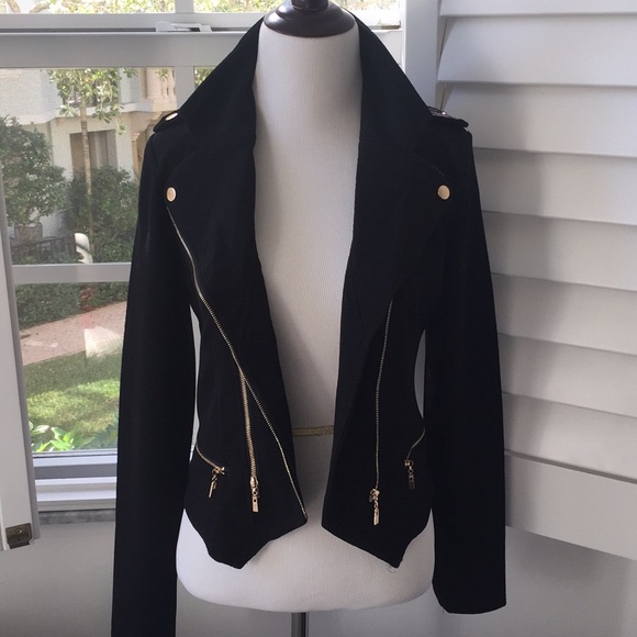 Hot! Moto Jacket in Black! - Picture 5 of 6