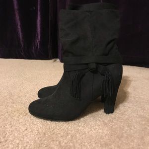 TASSEL SLOUCH BOOT