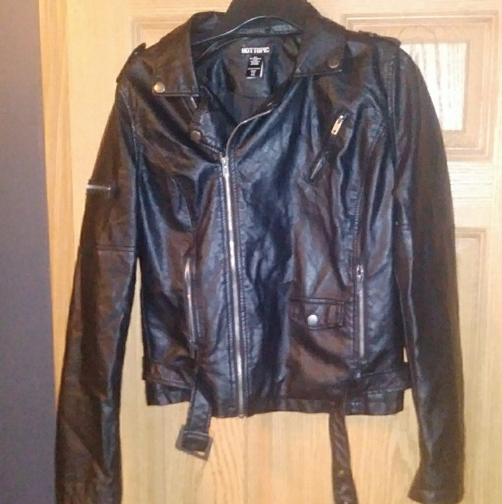Hot Topic Faux Leather Jacket