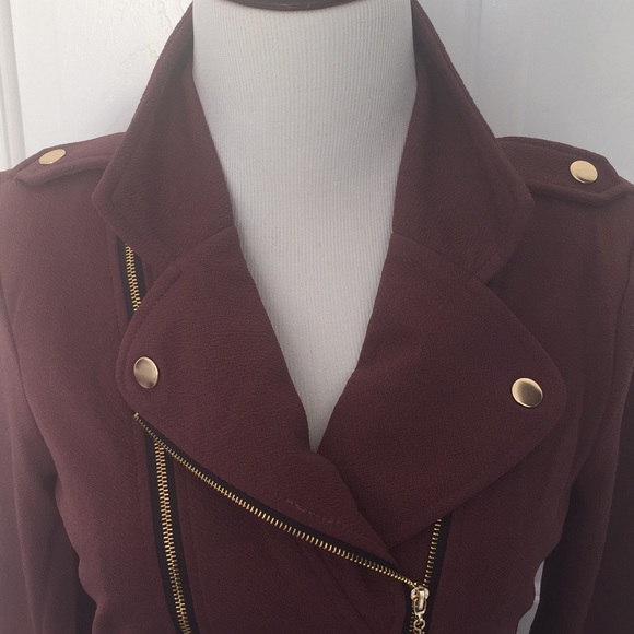 Hot! Moto Jacket in Dusty Rose! - Picture 3 of 5