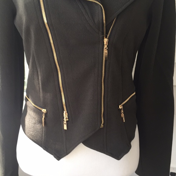 Hot! Moto Jacket in Olive! - Picture 5 of 8