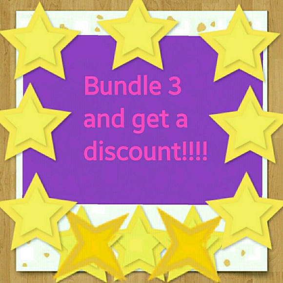 Bundle 3 and get a discount!! And save on shipping - Picture 1 of 1