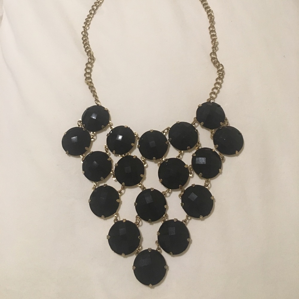 Black gold Necklace