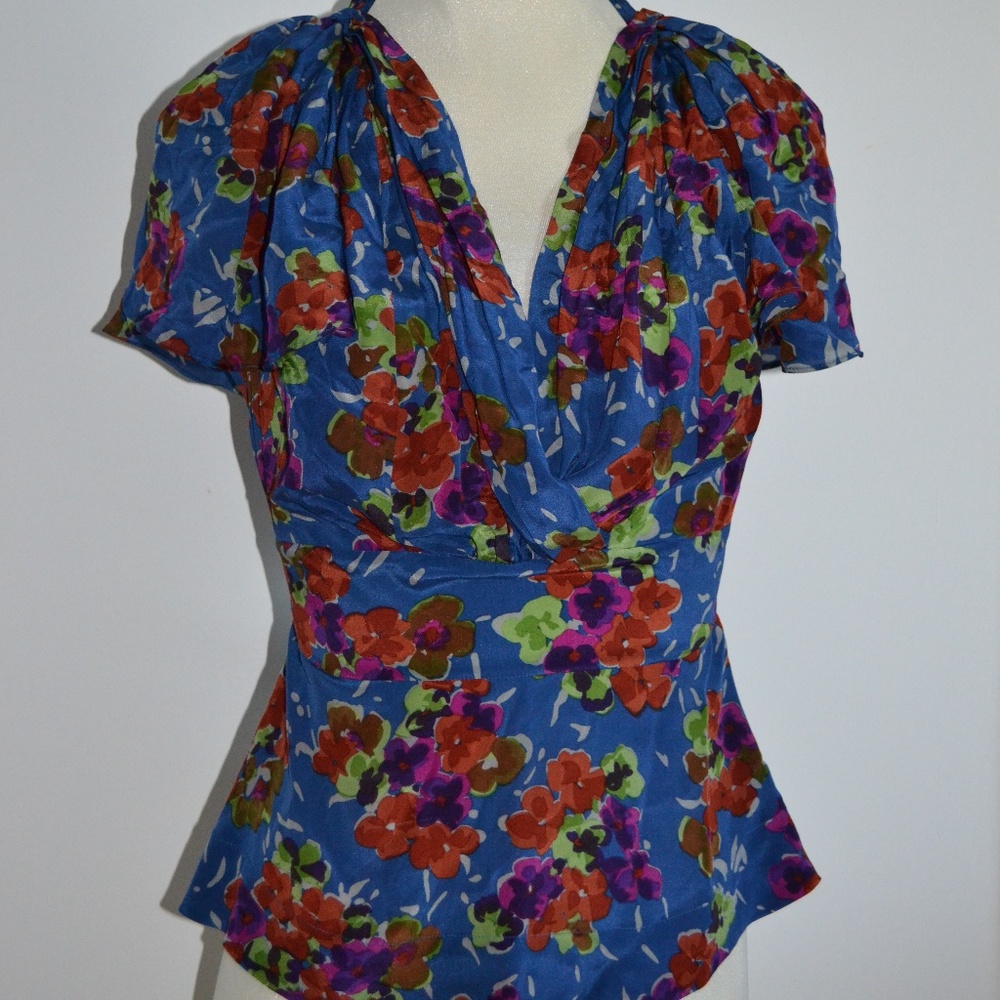 Anthropologie Silk Blouse