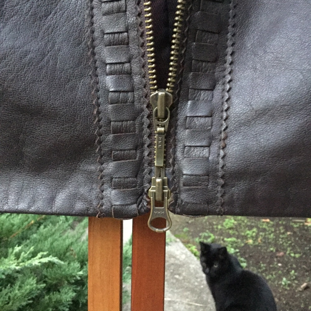 The Territory Ahead/Isabella Bird Leather Jacket - Picture 6 of 8