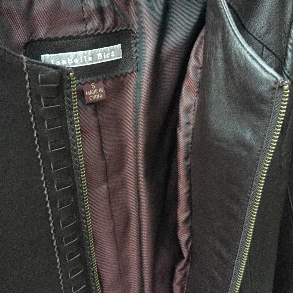 The Territory Ahead/Isabella Bird Leather Jacket - Picture 4 of 8