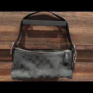 Small black Coach purse (authentic)
