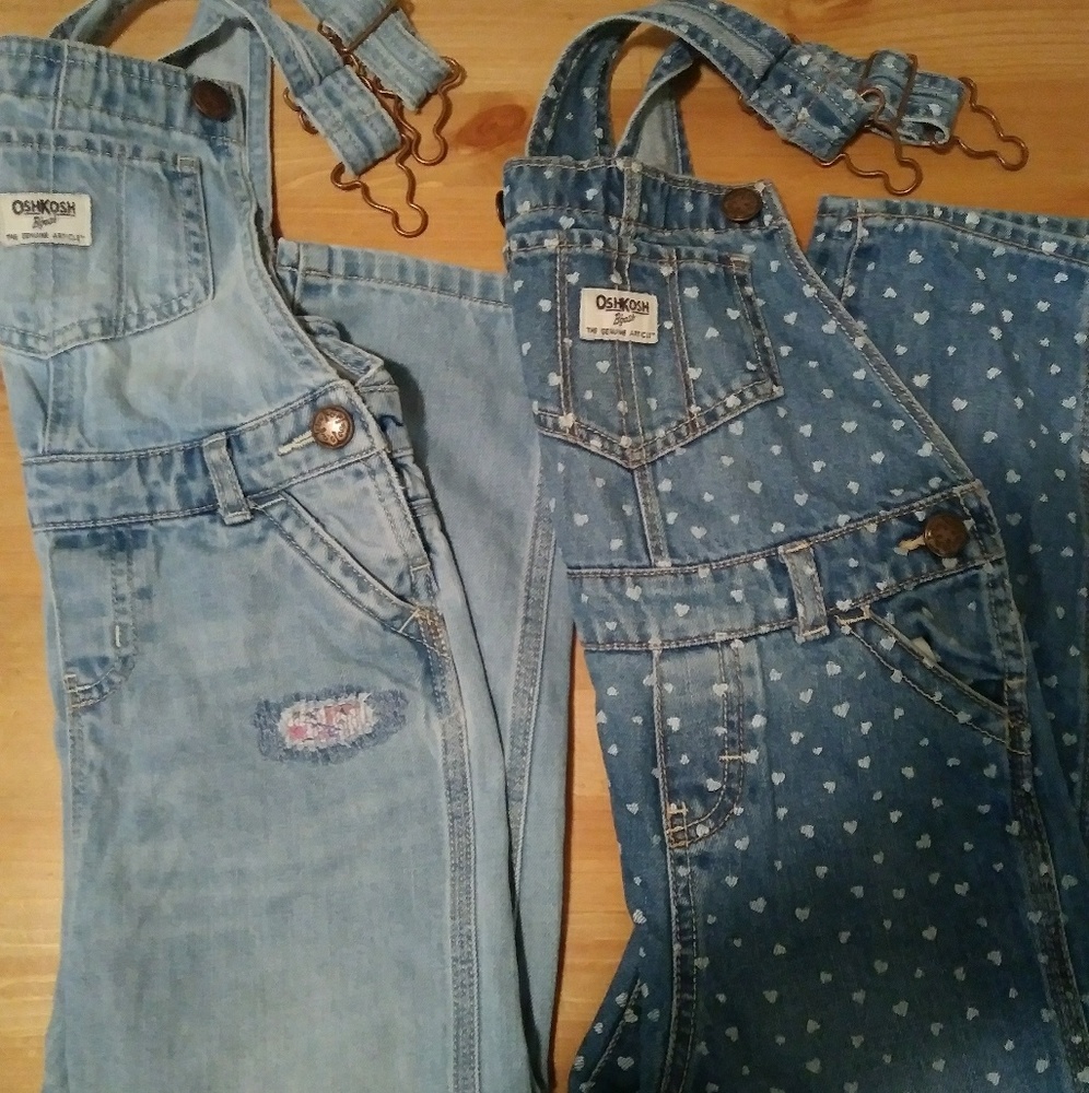 Kid's Denim Overalls