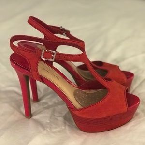 Red high heels