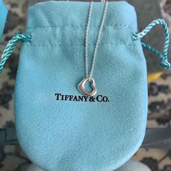 Tiffany open heart pendent NEW - Picture 2 of 5