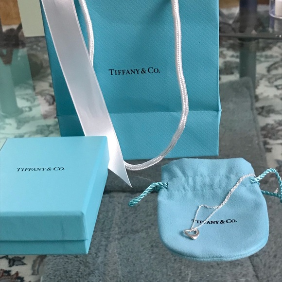 Tiffany & Co. Jewelry - Tiffany open heart pendent NEW