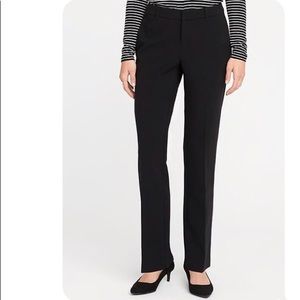 Old Navy mid-rise slim flare Harper trousers