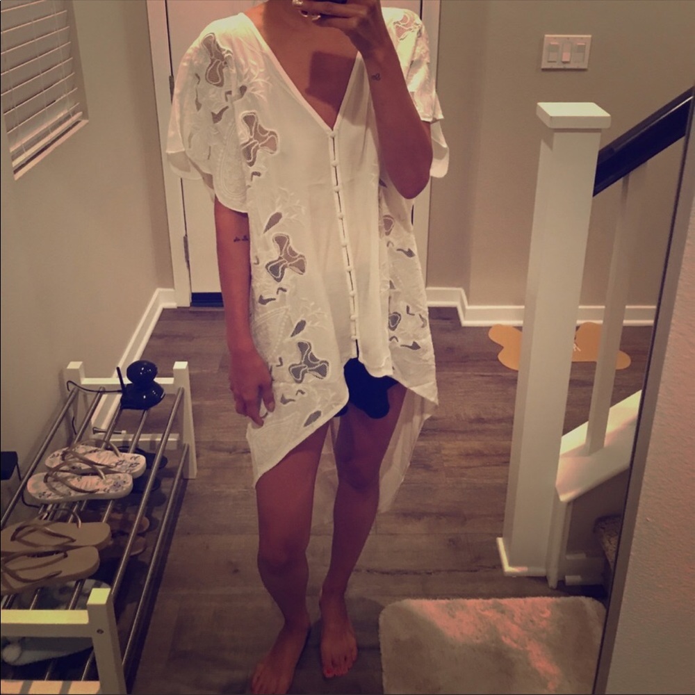 NWT Astr Lace Tunic high/low
