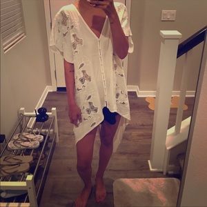 NWT Astr Lace Tunic high/low