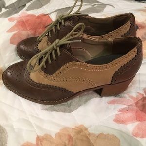 Oxford Style Heels size 6