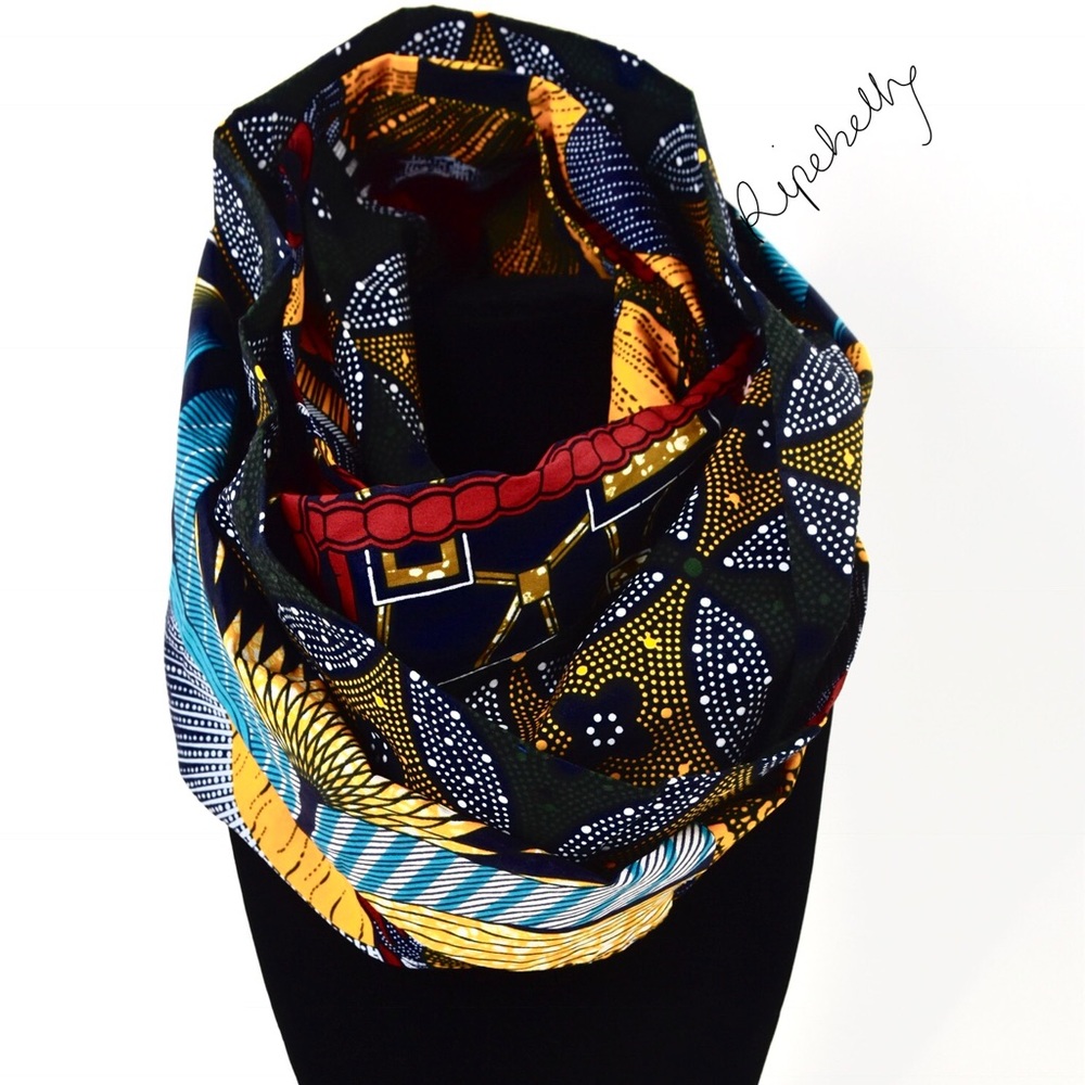African Print Unisex Patterned Neck Warmer