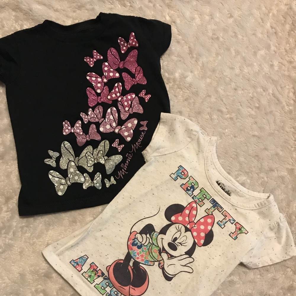 🎀 Sold! 2T Minnie T-shirt Bundle🎀