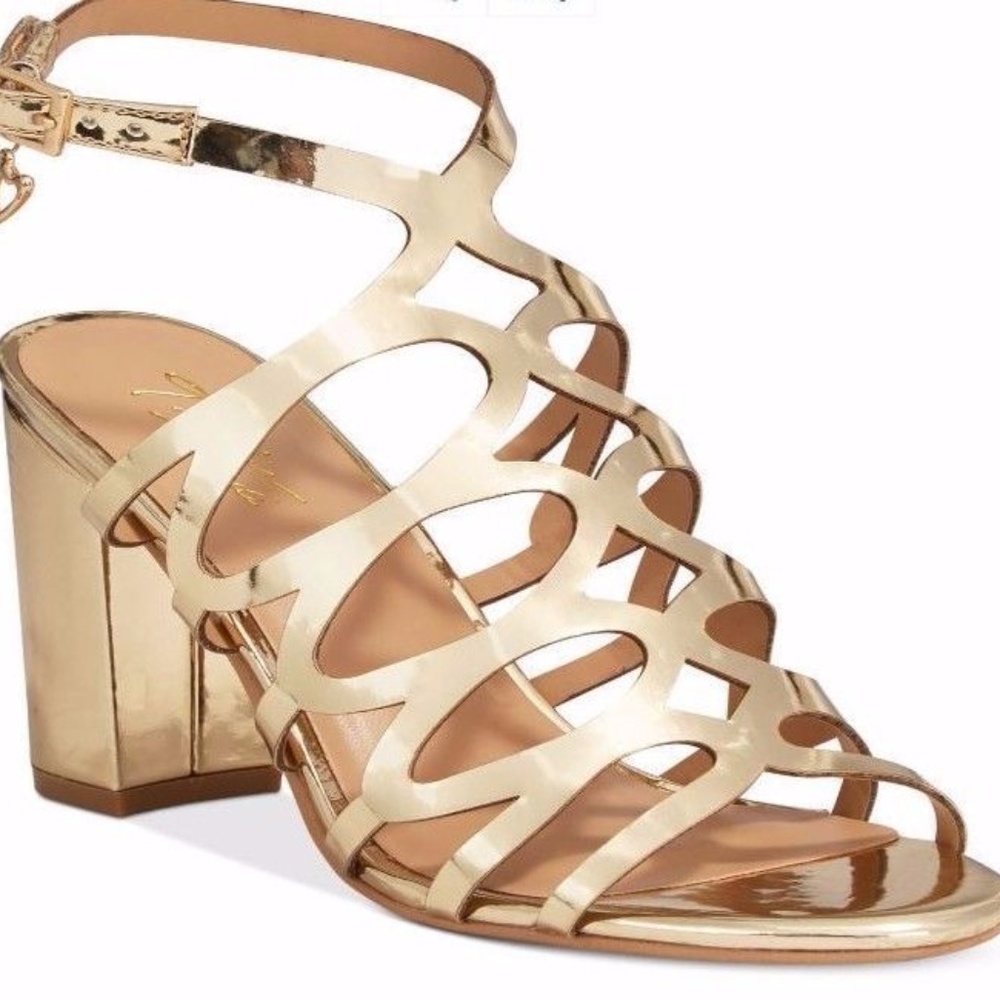 NWT Thalia Sodi Kiarah Block-Heel Dress Sandals