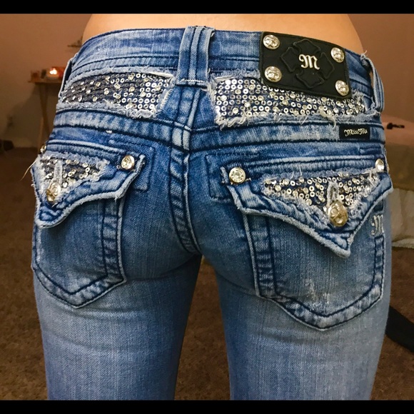 Miss Me Boot Cut Denim Jeans - Picture 1 of 8
