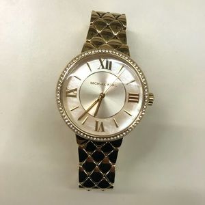 New Michael Kors gold watch