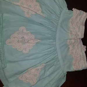 Well Dressed Wolf Mint Tunic Set