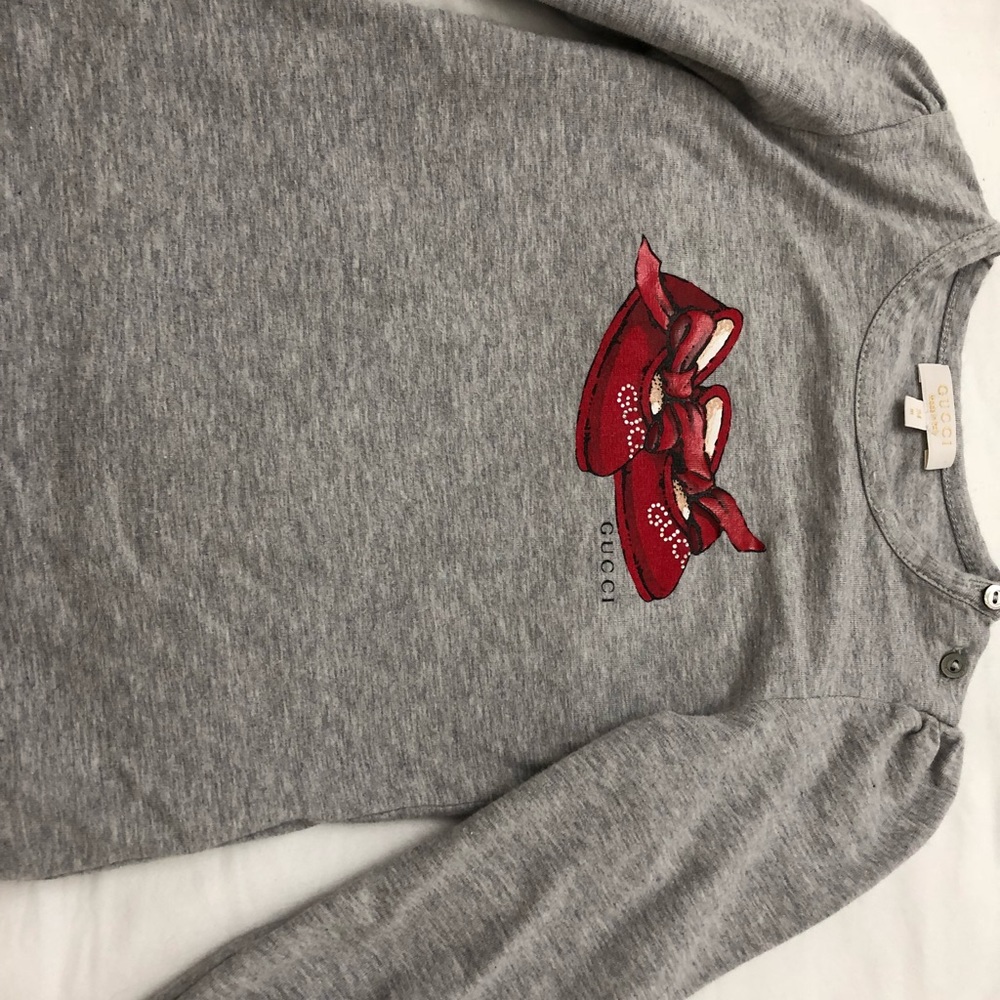 gucci kids long sleeve shirt very good conditions