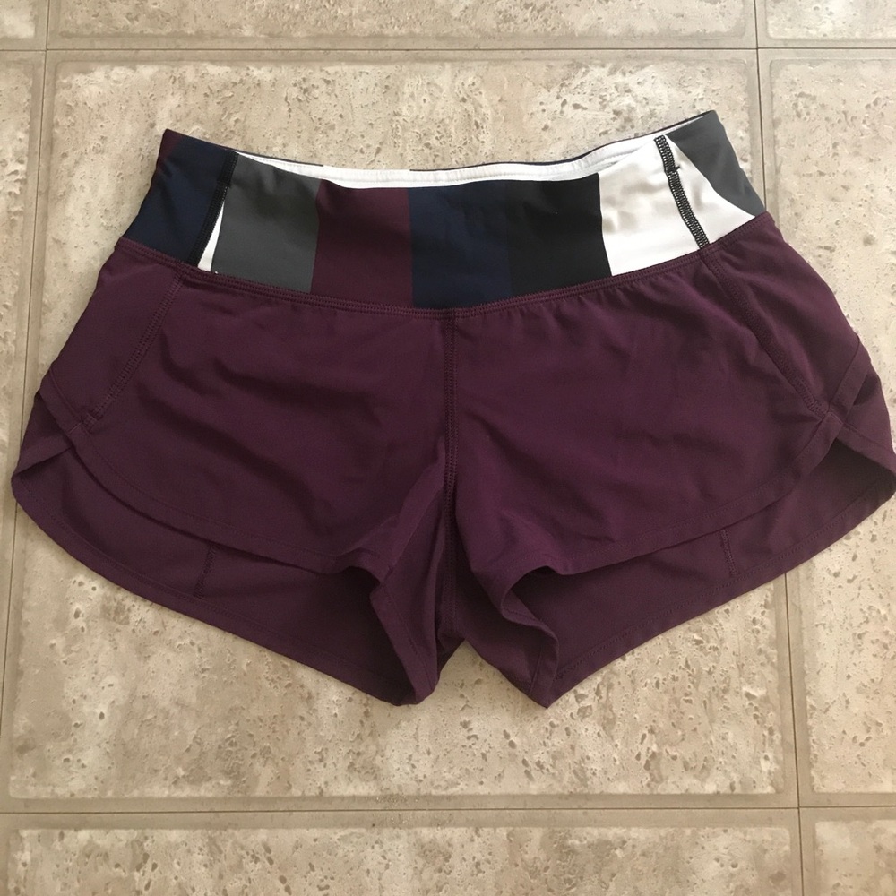 Lululemon speed shorts size (2)