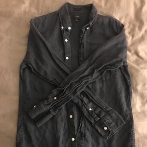 Slim J. Crew Linen Shirt
