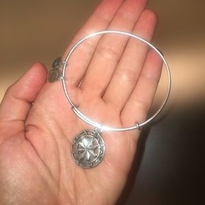 Alex and Ani Compass Charm Bracelet