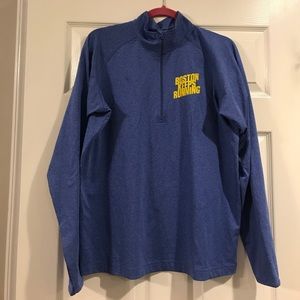 Boston Keeps Running Half Zip Long Sleeve