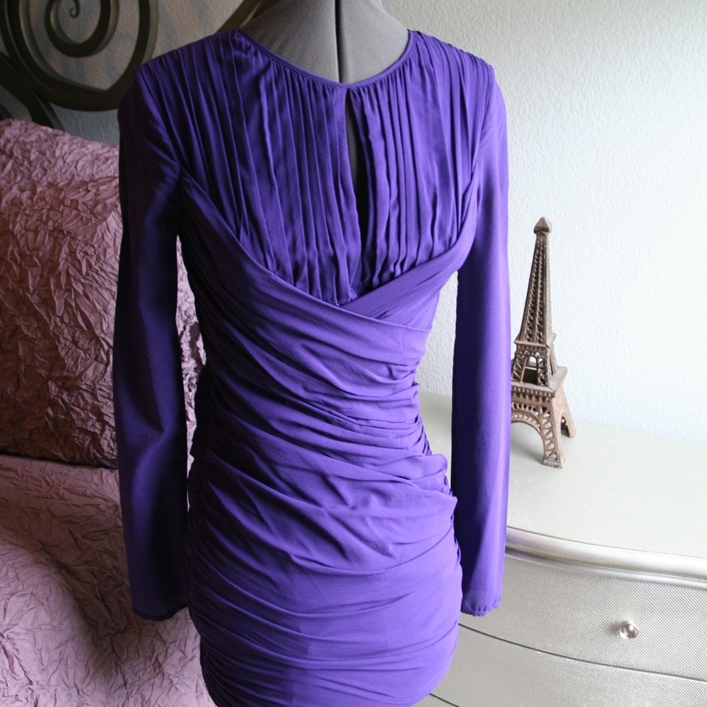 Jill Stuart Purple Cocktail Dress